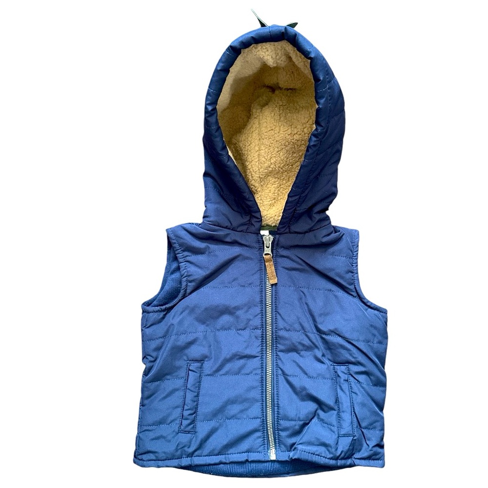 CARTER’s • Dinosaur detail hooded vest